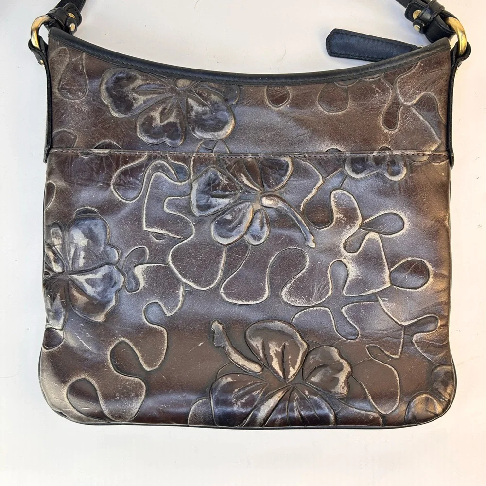 Brahmin Floral Jody Crossbody Purse - Picture 4 of 8